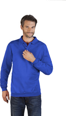 Promodoro - Men’s Polo Sweater (royal blau)