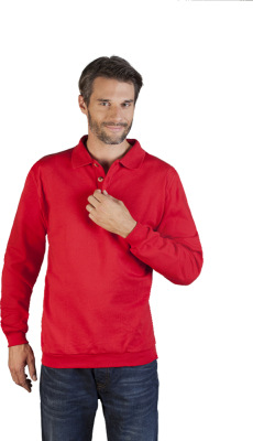 Promodoro - Men’s Polo Sweater (fire red)