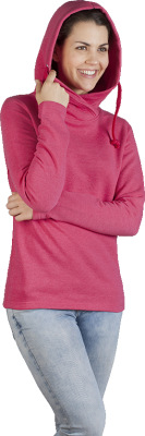 Promodoro - Women‘s Heather Hoody 60/40 (heather rose)