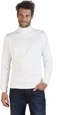 Promodoro - Men’s Turtleneck-T LS (white)