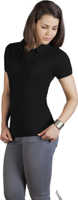 Promodoro - Women‘s Polo 92/8 (black)