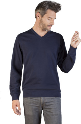 Promodoro - Men‘s V-Neck Sweater (navy)