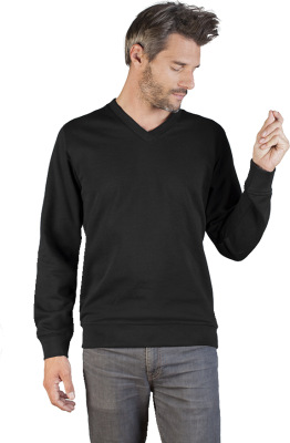 Promodoro - Men‘s V-Neck Sweater (black)
