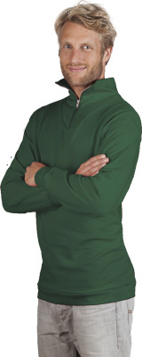 Promodoro - Men‘s Troyer Sweater (forest)