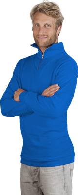 Promodoro - Men‘s Troyer Sweater (royal)