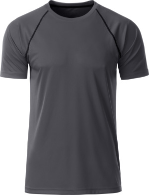 James & Nicholson - Men's Sport T-Shirt (titan/black)