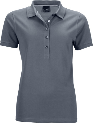 James & Nicholson - Ladies' Pima Piqué Polo (carbon)