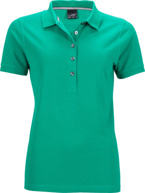 James & Nicholson - Damen Pima Piqué Polo (irish green)