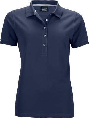 James & Nicholson - Ladies' Pima Piqué Polo (navy)