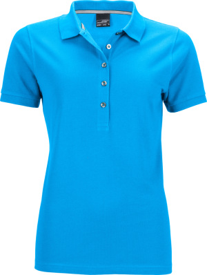 James & Nicholson - Damen Pima Piqué Polo (regatta blue)