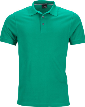 James & Nicholson - Herren Pima Piqué Polo (irish green)