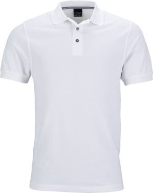 James & Nicholson - Herren Pima Piqué Polo (white)