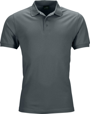 James & Nicholson - Men's Elastic Piqué Polo (graphite)