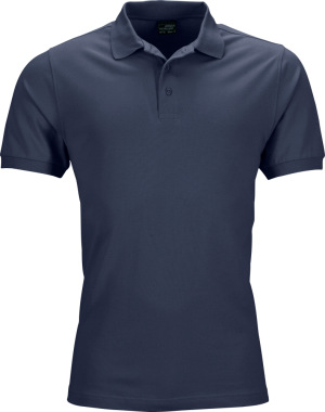 James & Nicholson - Herren Stretch Piqué Polo (navy)