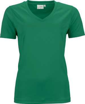 James & Nicholson - Ladies' Active-V (green)