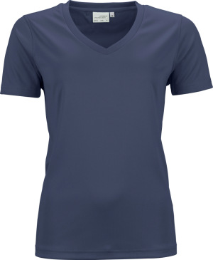 James & Nicholson - Ladies' Active-V (navy)