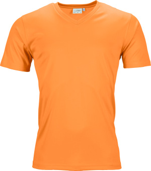 James & Nicholson - Men's Active-V (orange)