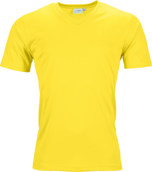 James & Nicholson - Men's Active-V (yellow)