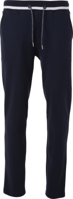 James & Nicholson - Men's Sweatpants (navy/white)