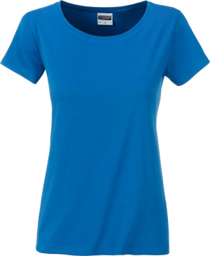 James & Nicholson - Ladies' Basic T-Shirt Organic (cobalt)