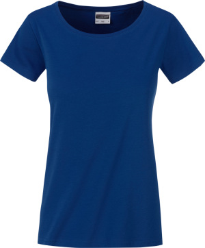 James & Nicholson - Ladies' Basic T-Shirt Organic (dark royal)