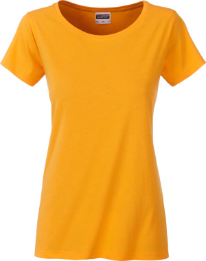James & Nicholson - Damen Bio T-Shirt (gold yellow)