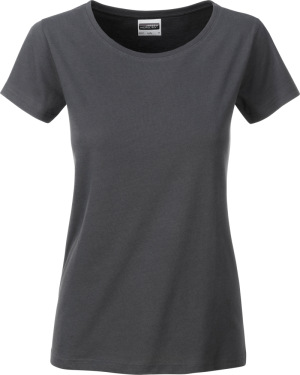 James & Nicholson - Damen Bio T-Shirt (graphite)