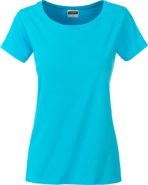 James & Nicholson - Ladies' Basic T-Shirt Organic (turquoise)