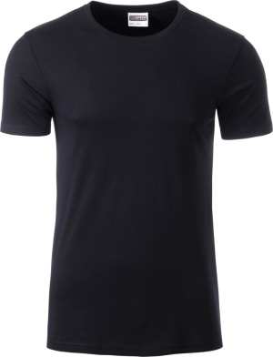 James & Nicholson - Men's Organic T-Shirt (black)