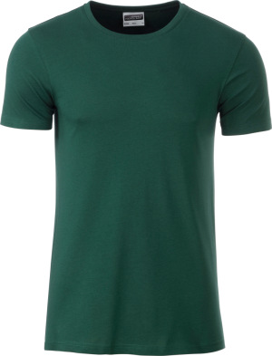 James & Nicholson - Men's Organic T-Shirt (dark green)