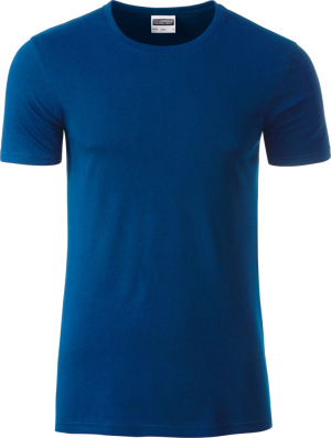 James & Nicholson - Herren Bio T-Shirt (dark royal)