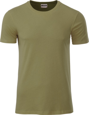 James & Nicholson - Men's Organic T-Shirt (khaki)