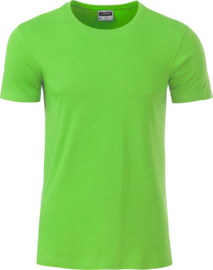 James & Nicholson - Men's Organic T-Shirt (lime green)