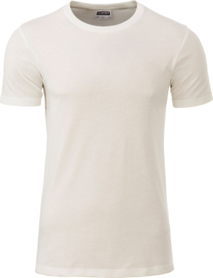 James & Nicholson - Herren Bio T-Shirt (natural)
