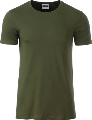 James & Nicholson - Men's Organic T-Shirt (olive)