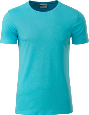 James & Nicholson - Men's Organic T-Shirt (pacific)