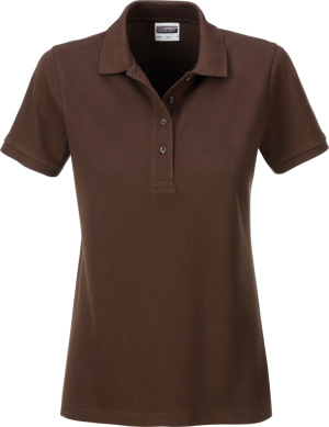 James & Nicholson - Damen Bio Polo (brown)