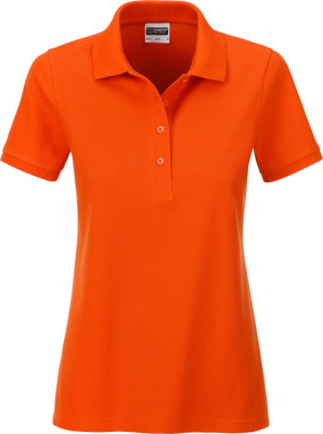 James & Nicholson - Damen Bio Polo (dark orange)