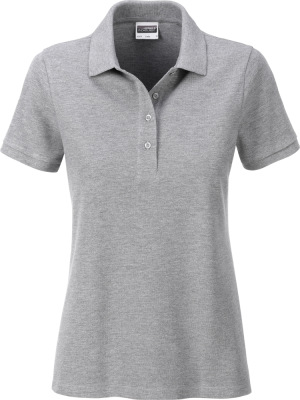 James & Nicholson - Ladies' Organic Polo (grey heather)