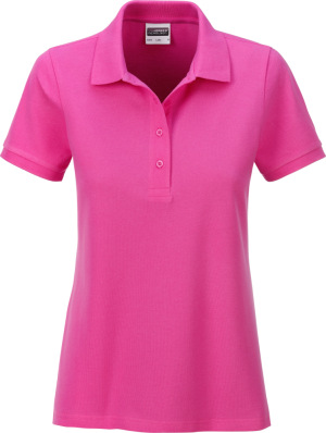 James & Nicholson - Ladies' Organic Polo (pink)