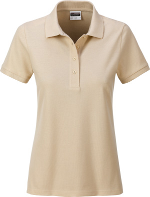 James & Nicholson - Ladies' Organic Polo (stone)