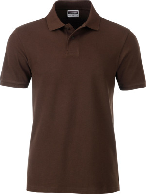 James & Nicholson - Men's Organic Polo (brown)