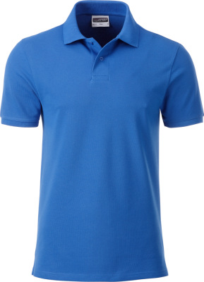 James & Nicholson - Herren Bio Polo (cobalt)