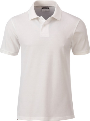 James & Nicholson - Herren Bio Polo (natural)