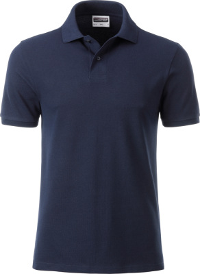 James & Nicholson - Men's Organic Polo (navy)