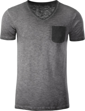 James & Nicholson - Herren Vintage T-Shirt (graphite)