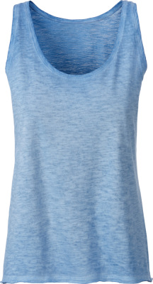 James & Nicholson - Ladies' Vintage Tank Top (horizon blue)