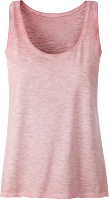 James & Nicholson - Ladies' Vintage Tank Top (soft pink)