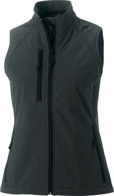 Russell - Damen 3-Lagen Softshell Gilet (titanium)