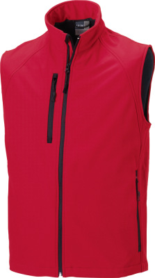 Russell - 3-Lagen Softshell Gilet (classic red)